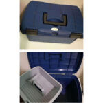 Bauletto c/vaschetta blu