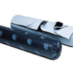 Telo in polietilene bianco/nero