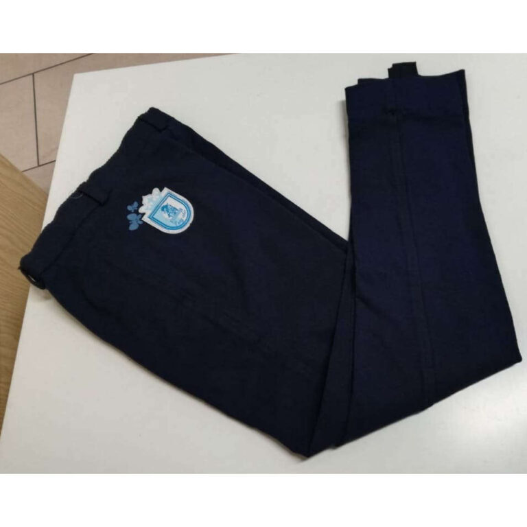 Pantaloni Da Equitazione Bambino Daslo - Cotone, Con Toppe Al Ginocchio, 4 Stagioni - Foto 6