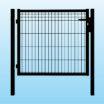 Cancello Lario pedonale antracite