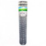 Rotolo verticale Betafence Garden Agri su bianco, etichetta con prato, bandiera italiana, L 25 m e diametro 1,7 mm.