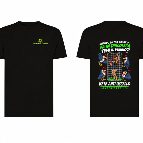 T-Shirt RETE ANTI UCCELLO